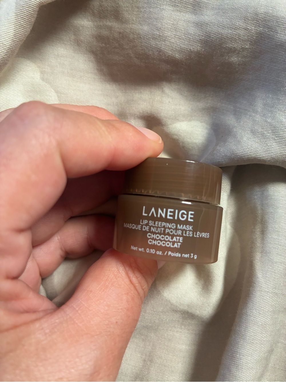 5/$50 Laneige Lip Sleeping Mask – Chocolate 3g new no box